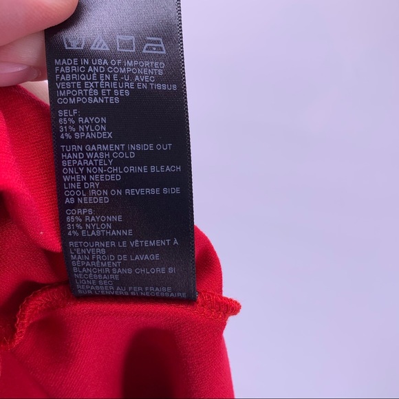 Cooperative Red Fit and Flare Mini Dress Size M - Picture 6 of 8